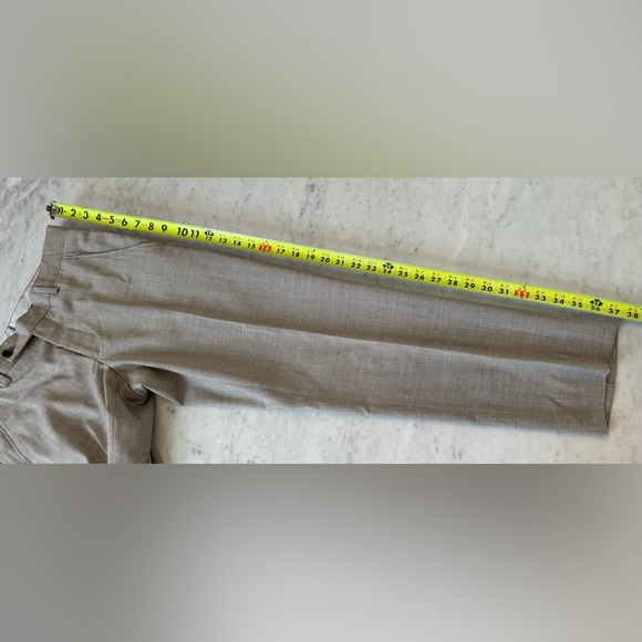 Ted Baker Men’s Wool Jerome Wool Beige Pant Size 30 - Picture 7 of 7